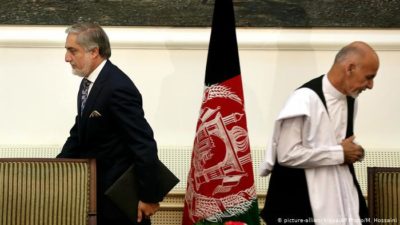 Abdullah Abdullah and Ashraf Ghani 