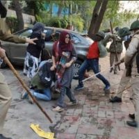 Indian Police - Students Violence