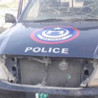 Police Van Blast
