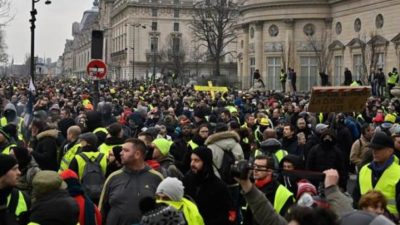 France Yellow Jackets Protest