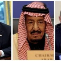 King Salman, Trump, Putin