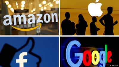 Amazon, Facebook, Apple and Google