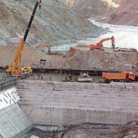 Construction of Bhasha Dam