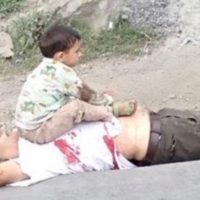 Kashmiri Child Crying