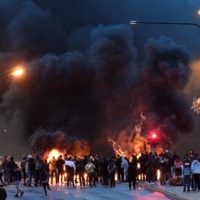 Protest In Sweden