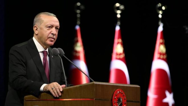 ترک صدر مسئلہ کشمیر دوبارہ اقوام متحدہ میں لے آئے