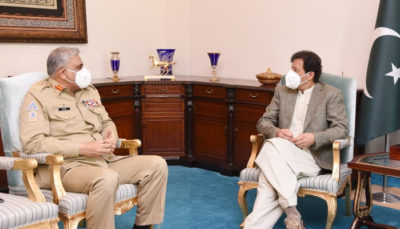 General Qamar Bajwa and Imran Khan 
