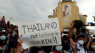 Thailand Protest in Bangkok