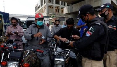 Karachi Masks Fines