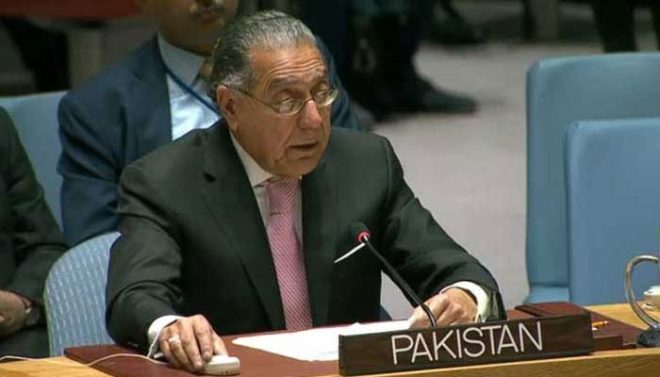 پاکستان کا بھارتی دہشت گردی کے ثبوت جلد سیکرٹری جنرل اقوام متحدہ کو پیش کرنے کا اعلان