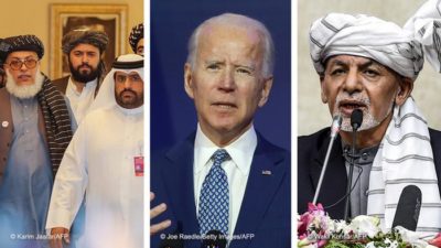  Taliban, Joe Biden und Ghani