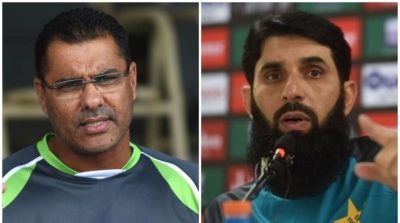 Waqar Younis and Misbah