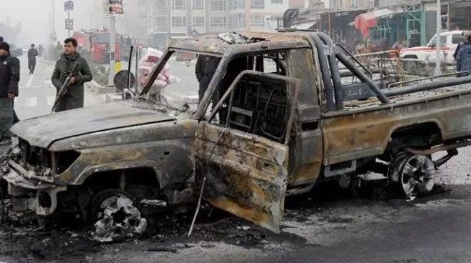افغانستان میں ایک ویگن میں آگ لگنے سے ایک ہی خاندان کے 10 افراد ہلاک