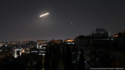 Israeli Missile Attack in Syria