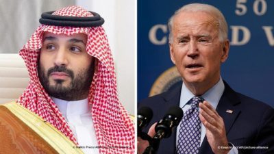 Joe Biden and Mohammed bin Salman 