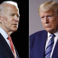 Joe Biden and Trump