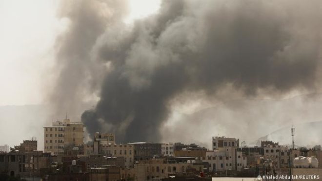 یمن: مہاجرین حراستی مرکز میں آگ لگنے سے متعدد افراد ہلاک