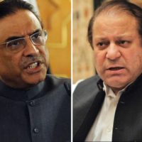 Asif Ali Zardari and Nawaz Sharif