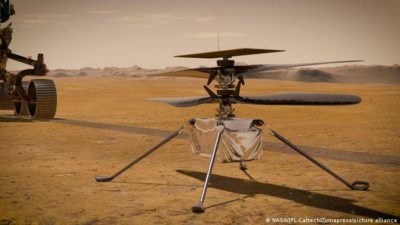 Mars Helikopter Erster Testflug