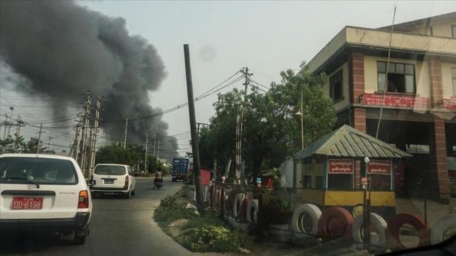 میانمار، مسلح گروہوں کے ایک پولیس اسٹیشن پر حملے میں کم ازکم 14 پولیس اہلکار ہلاک