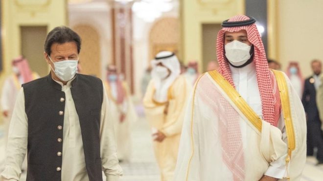 پاک ۔ سعودی اعلیٰ رابطہ کونسل کا قیام، وزیر اعظم کی شہزاد محمد سے ملاقات