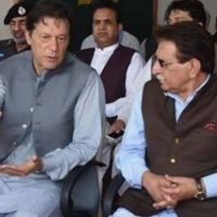 Imran Khan and Raja Farooq Haider