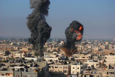 Israel Explosion in Gaza