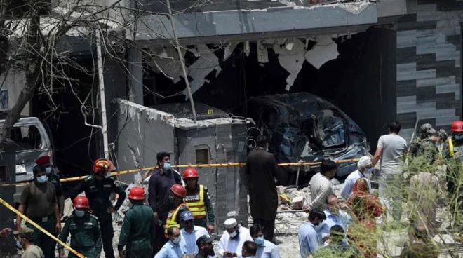 لاہور: جوہر ٹاؤن دھماکے کا مقدمہ تھانہ سی ٹی ڈی میں درج