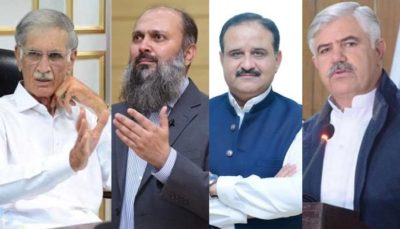 Mahmood Khan, Usman Bazdar, Jam Kamal, Pervez Khattak