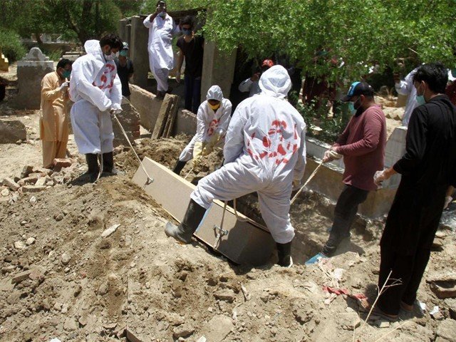 پاکستان میں کورونا وائرس سے مزید 62 افراد جاں بحق