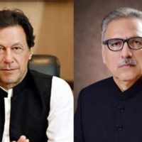 Imran Khan and Arif Alvi