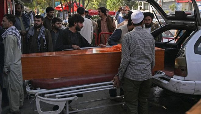 کابل ائیرپورٹ پر دھماکوں میں ہلاکتوں کی تعداد 170 ہوگئی