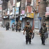 Kashmir Indian Curfew