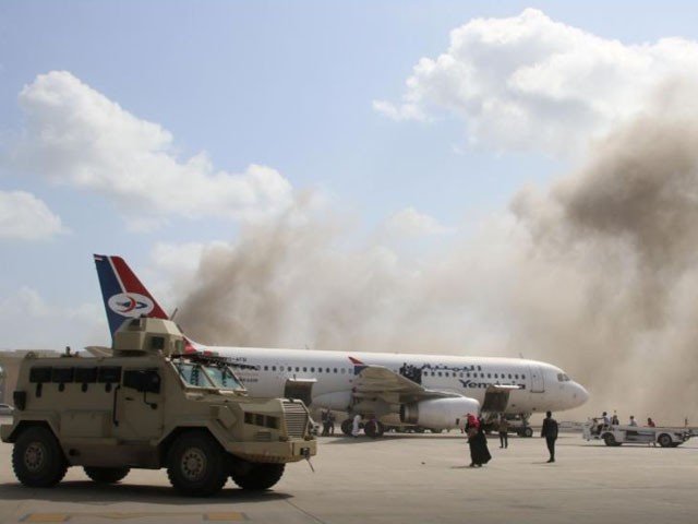 حوثی باغیوں کا سعودی ایئرپورٹ پر ڈرون حملہ، 8 افراد زخمی