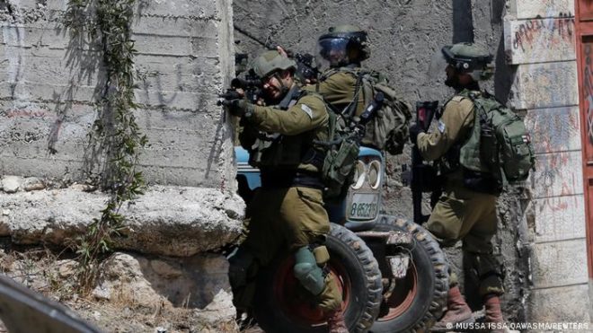 اسرائیلی فوج نے چار فلسطینیوں کو ہلاک کر دیا