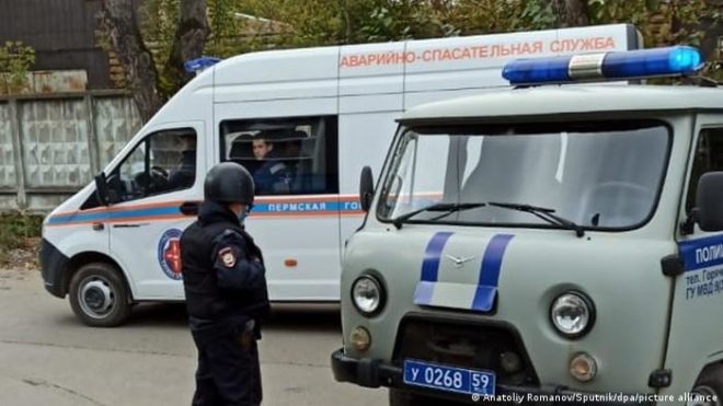 روس کی ایک یونیورسٹی میں فائرنگ، کم از کم آٹھ ہلاک