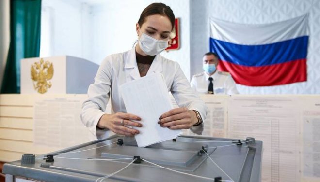 روسی الیکشن کمیشن کا ملک میں جاری انتخابات میں غیر ملکی مداخلت کا دعویٰ