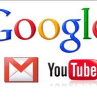 Google, Gmail, YouTube