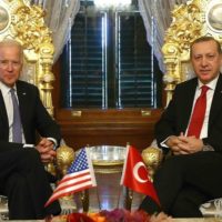 Joe Biden and Tayyip Erdogan