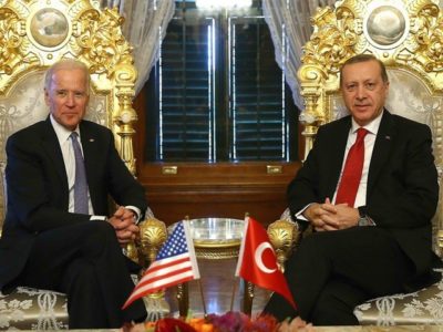 Joe Biden and Tayyip Erdogan 