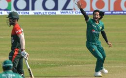 پاکستان نے سنسنی خیز مقابلے کے بعد بنگلادیش کو شکست دے دی