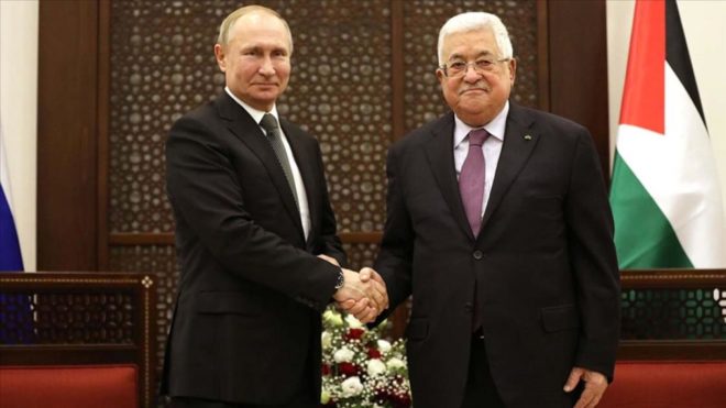 روسی صدر کی فلسطینی صدر سے سوچی میں ملاقات