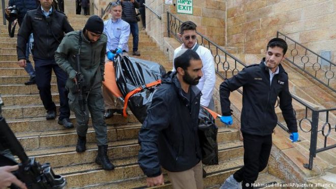 فلسطینی شخص کی فائرنگ، ایک اسرائیلی ہلاک، چار زخمی