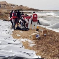 Immigrants Bodies Libya