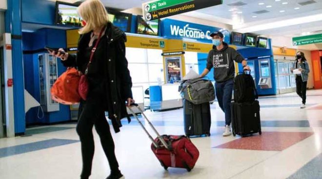 امریکا: اومی کرون سے نمٹنے کیلئے ائیرپورٹس پر سخت اقدامات کا فیصلہ