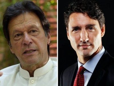 Imran Khan and Justin Trudeau