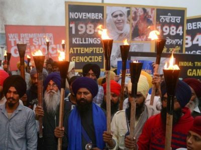 Sikhs Protest