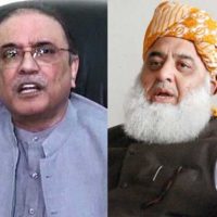 Asif Zardari and Fazlur Rehman