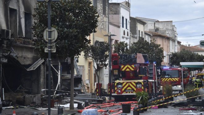 فرانس میں دھماکے کے بعد آگ لگنے سے 2 بچوں سمیت 7 افراد ہلاک