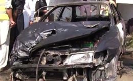 پشاور: گاڑی سے ملنے والی سوختہ لاش کی شناخت، وکیل کو بھائی بہنوں نے جائیداد کیلئے قتل کیا